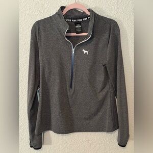 Victoria's Secret PINK Ultimate quarter-zip pullover size L in EUC